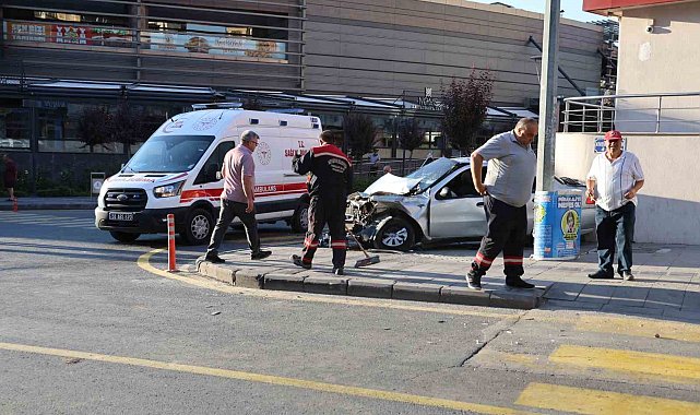 Kaza yapan alkollü sürücüden ilginç tepki "Anam babam beni böyle görmesin"