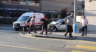 Kaza yapan alkollü sürücüden ilginç tepki "Anam babam beni böyle görmesin"