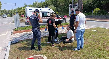 Kazaya ilk müdahaleyi Jandarma ekibi yaptı