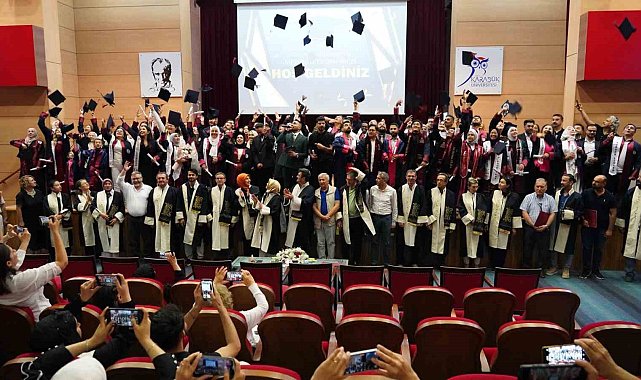 KBÜ Lisansüstü Eğitim Enstitüsü'nde 948 mezun diplomasını aldı