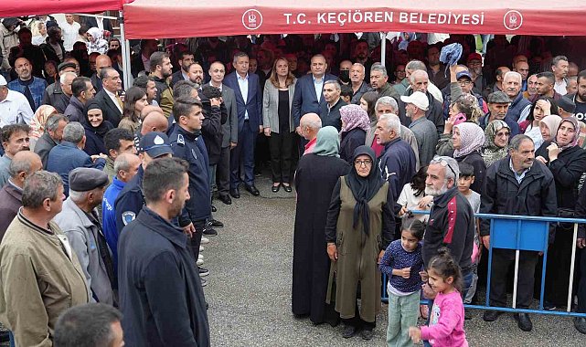 Keçiören Belediyesi'nden çiftçilere 61 bin fide dağıtıldı