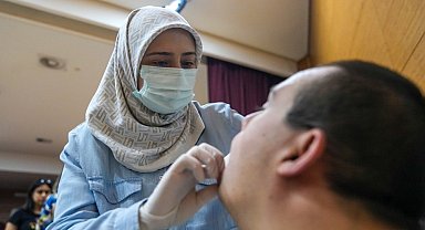 Keçiören Belediyesi'nden özel gereksinimli bireylere ağız ve diş sağlığı eğitimi