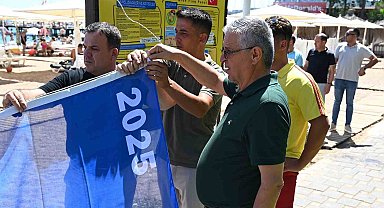 Kemer Belediyesi'nin mavi bayrak gururu