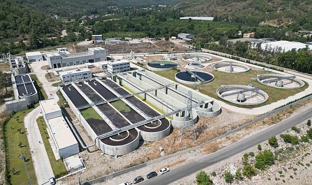 Kemer'de vatandaşların tepki gösterdiği arıtma tesisindeki koku sorunu