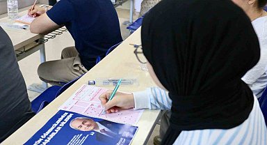 Kepez Belediyesi'nden öğrencilere gerçek sınav provası