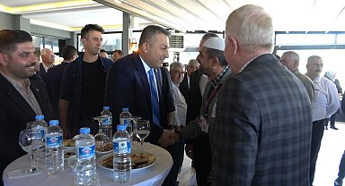 Kilis'te Bayramlaşma Arefe günü Polisevi'nde gerçekleştirildi