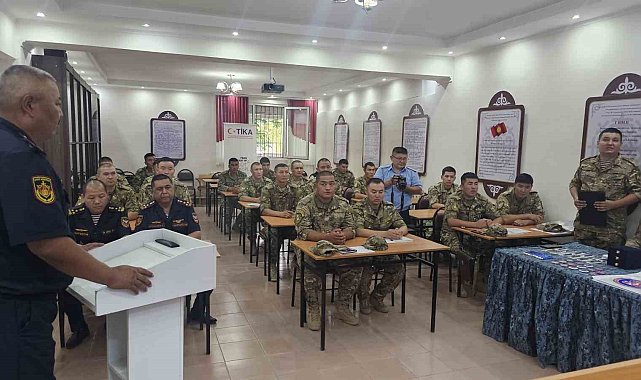 Kırgızistan'da 'Patlama Sonrası Olay Yeri İnceleme Kursu' düzenlendi
