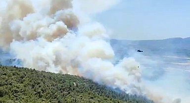 Kırıkağaç'ta yangın yeniden başladı