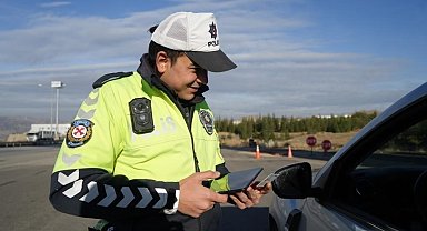 Kırıkkale'de 119 araç trafikten men edildi