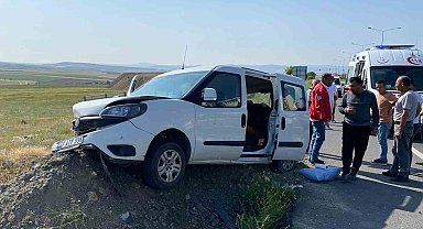 Kırıkkale'de trafik kazası: 4'ü çocuk, 7 yaralı