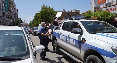 Kırıkkale'de zabıtadan kaldırım ve yol işgali denetimi