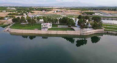 Kırkgöz Sahil Parkı'ndaki kır düğün salonu Malatya'da ilgi görüyor