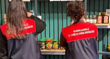 Kırklareli'nde Kurban Bayramı öncesi gıda işletmelerine denetimler arttı