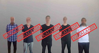 Kırmızı bültenle aranan 5 kişi yakalanarak Türkiye'ye getirildi