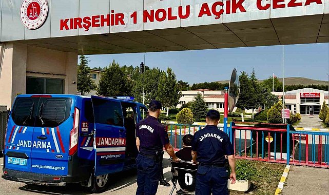 Kırşehir'de 57 suç kaydı bulunan firari hükümlü yakalandı