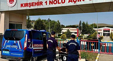 Kırşehir'de 57 suç kaydı bulunan firari hükümlü yakalandı