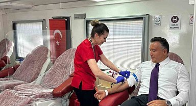 Kızılay 'Mobil Kan Bağış Aracı' Ayaş'ta