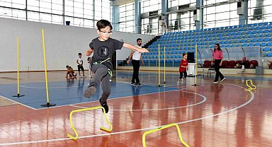 KMÜ'den çocuklara yaz tatilinde spor dolu bir atölye