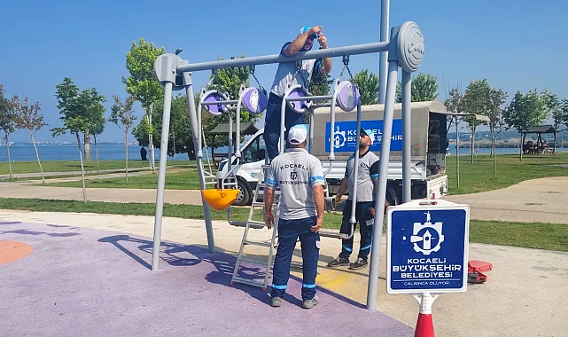 Kocaeli Büyükşehir'den çocuklara güvenli alanlar