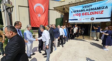 Kocaeli Gölcük'te 'Kent' bayramlaşması