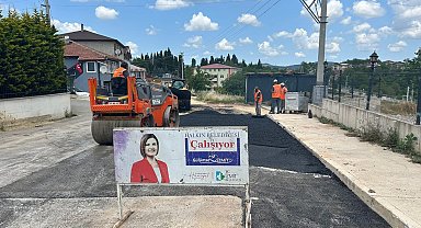 Kocaeli İzmit'te asfalt atağı