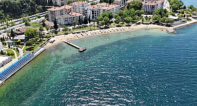 Kocaeli'nin 'mavi bayraklı' plajları testi geçti