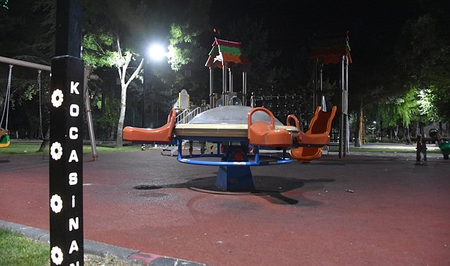 Kocasinan'ın göz alıcı parkları şehre renk katıyor
