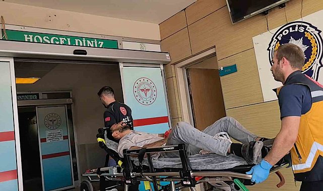 Kolunu makineye kaptıran işçi yaralandı