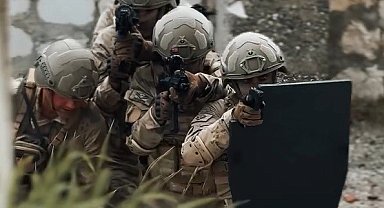 Komando timi operasyon kabiliyetini gözler önüne serdi