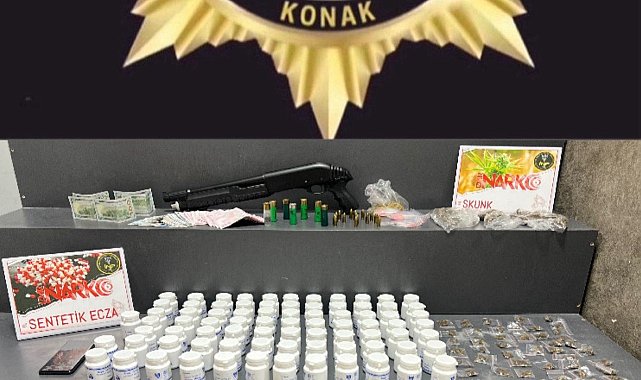 Konak'ta uyuşturucu tacirlerine geçit yok: 13 tutuklama
