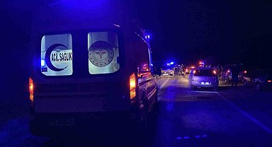 Konya'da motosiklet şarampole devrildi: 1 ölü, 1 yaralı