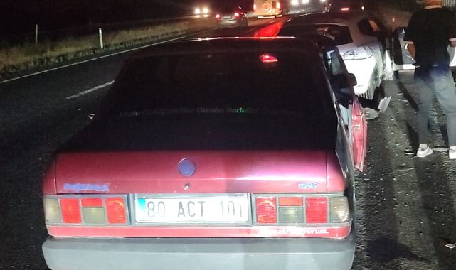 Konya'da otomobiller çarpıştı: 2 yaralı
