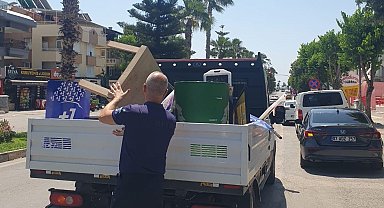 Konyaaltı'nda kaldırım işgaline geçit yok