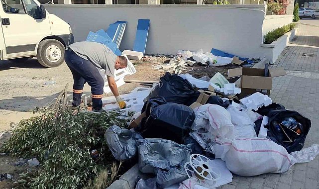 Körfez'de temizlik mesaisi sürüyor