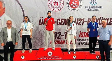 Körfezli karateci Hümeyra şampiyon oldu