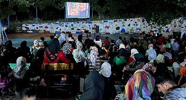 Köşk Akçaköy'de Açık Hava Sineması etkinliği