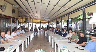 Köşk protokolü bayramlaştı