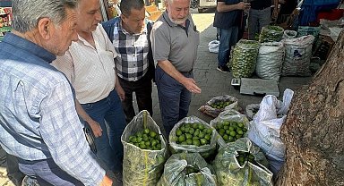 Köşk'te ilek pazarında denetim gerçekleştirildi