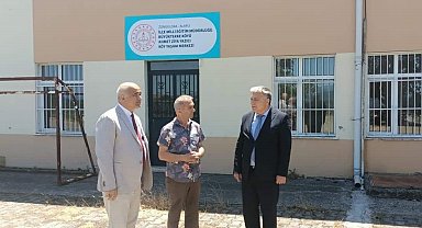 Köy okulunun kapıları 7 yıl sonra açılacak