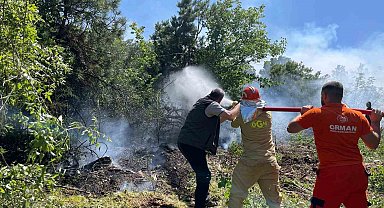 Köyceğiz'de orman yangını ekiplerin hızlı müdahalesiyle kontrol altına alındı
