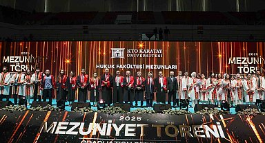 KTO Karatay Üniversitesi'nde mezuniyet coşkusu