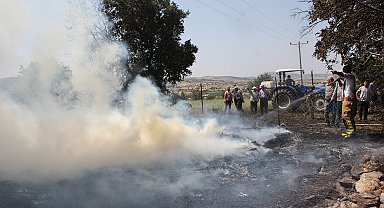 Kula'da 2 saatte 3 farklı bölgede yangın