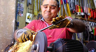 Kurban Bayramı öncesi bıçakçılarda yoğunluk arttı