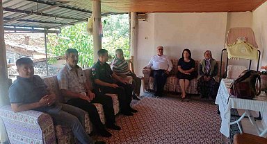 Kurban Bayramı'nda şehit aileleri unutulmadı