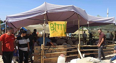 Kurban Bayramı'nın ilk günü hayvan pazarları dolup taştı