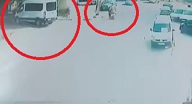 Kuryeye tekme tokat saldırı