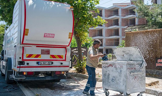 Kuşadası Belediyesi'nden Güzelçamlı'ya hizmet seferberliği