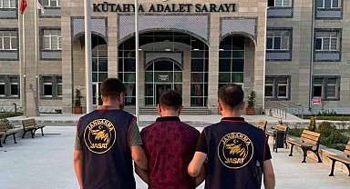 Kütahya'da 12 Yıl 6 ay kesinleşmiş hapis cezası bulunan şahıs yakalandı