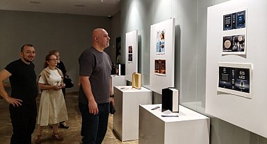 Kütahya'da Kitap Kapak Tasarım Sergisi açıldı