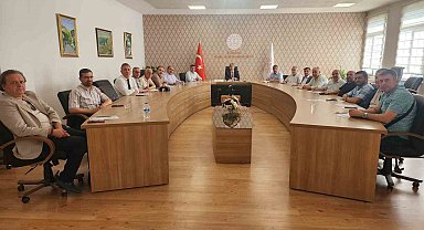 Kütahya'da Lise Müdürleri sene sonu değerlendirme toplantısında bir araya geldi